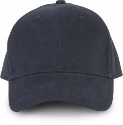 K-UP Uniszex sapka K-UP KP134 6 panels Organic Cotton Cap -Egy méret, Navy