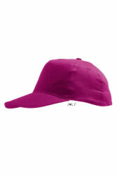 SOL'S Gyerek sapka SOL'S SO88111 Sol'S Sunny Kids - Five panels Cap -Egy méret, Fuchsia