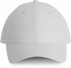 K-UP Uniszex sapka K-UP KP118 perforated panel Cap - 6panels -Egy méret, White