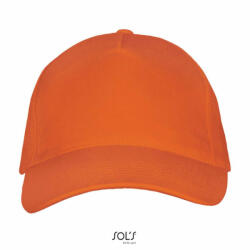 SOL'S Uniszex sapka SOL'S SO00594 Sol'S Long Beach - 5 panel Cap -Egy méret, Orange