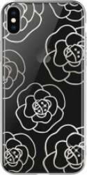 DEVIA Husa de protectie Devia Camellia pentru Apple iPhone XS-X Silver