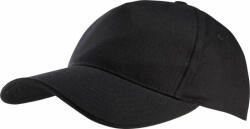 K-UP Uniszex sapka K-UP KP124 Sandwich peak Cap - 5 panels -Egy méret, Black/Red