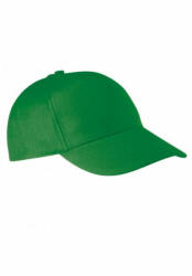 K-UP Uniszex sapka K-UP KP116 Cotton Cap - 5 panels -Egy méret, Kelly Green