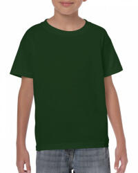 Gildan Gyerek póló Gildan GIB5000 Heavy Cotton Youth T-Shirt -L, Forest Green