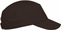 K-UP Uniszex sapka K-UP KP060 Havana - 3 panel Cap -Egy méret, Chocolate