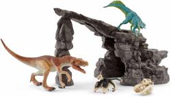 Schleich Set figurine Schleich Dinosaurs - Dinozauri in pestera (41461)