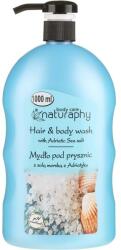 Naturaphy Șampon-gel de duș cu sare de mare - Naturaphy 1000 ml