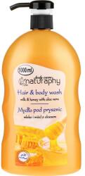 Naturaphy Șampon-gel de duș Miere, lapte și aloe vera - Naturaphy Hair & Body Wash 1000 ml