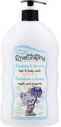 Naturaphy Șampon-gel de duș pentru copii Afine și Aloe Vera - Naturaphy Hair & Body Wash 1000 ml