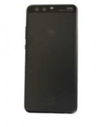 02351EYR Gyári akkufedél hátlap - burkolati elem Huawei P10, fekete (02351EYR)