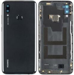 02352HTS Gyári akkufedél hátlap - burkolati elem Huawei P smart (2019), fekete (02352HTS)