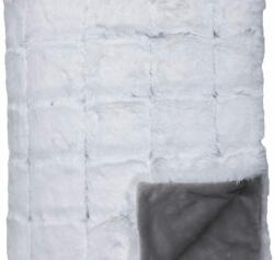  Fine Dekoratív ágytakaró QUADRO 110 fehér, 140 x 190 cm
