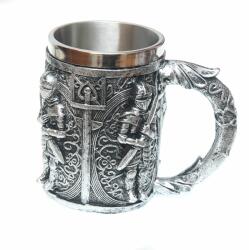 Tole 10 Imperial Cana Medievala Templar Guardian 12.5cm 400ml decorat 360grade Tole 10 Imperial 39380