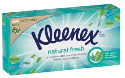 Kleenex Servetele igienice uscate Kleenex BOX Natural Fresh, 1 cutie, 64 bucati