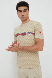 Guess t-shirt JAMEY bézs, férfi, mintás, Z2BI09 J1314 - bézs M