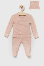 Gap gyerek pamut pizsama - rózsaszín 74-80