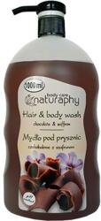 Naturaphy Șampon-gel de duș Ciocolată și șofran - Naturaphy Hair & Body Wash 1000 ml
