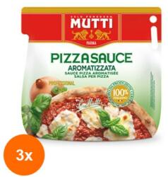 MUTTI Set 3 x Sos De Rosii pentru Pizza Condimentat Mutti 5 Kg