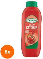 Develey Set 6 x Ketchup Develey, Pet 875 ml (FPG-6XMADY144)