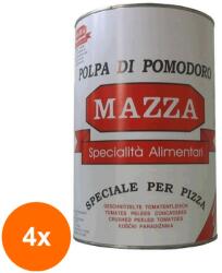 Mazza Set 4 x Pulpa Rosii Mazza 4050 g