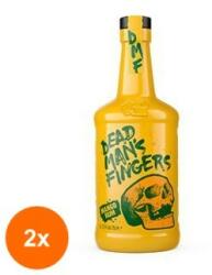 Dead Man's Fingers Set 2 x Rom Dead Mans Fingers, Mango Rum, 37.5% Alcool, 0.7 l