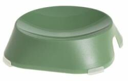 Fiboo Castron, bol, plat, pentru caine, pisica, suporti antiderapanti, PET reciclat, verde, 13x13x3.6 cm (006-008)
