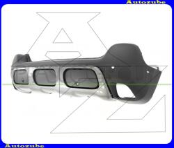 CITROEN C3 AIRCROSS 2021.07-2024.05 Hátsó lökhárító fekete, 6 szenzoros "diszbetéttel" CI3301072