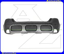 CITROEN C3 AIRCROSS 2021.07-2024.05 Hátsó lökhárító fekete "diszbetéttel" CI3301062