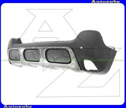 CITROEN C3 AIRCROSS 2021.07-2024.05 Hátsó lökhárító fekete, 4 szenzoros "diszbetéttel" CI3301071