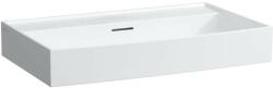 Laufen Kartell by Laufen túlfolyós mosdó 80x46 cm csaplyuk nélkül, matt fehér H8103367571091 (H8103367571091)
