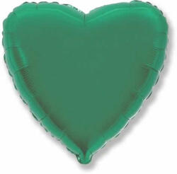 Flexmetal Fólia lufi, 18"/45cm, szív, türkíz