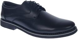 RUSAY Pantofi barbati casual din piele naturala, Negru, 416SN - ciucaleti