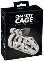 You2Toys - Chastity Cage - fém péniszketrec, lakattal (05370200000) - finomfust