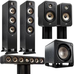 Polk Signature ES60 + ES20 + ES35C + HTS SUB 12 5.1 Hangfal