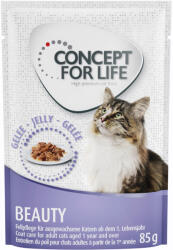 Concept for Life Concept for Life Beauty Adult - Rețetă îmbunătățită! Hrană umedă: 12 x 85 g în gelatină