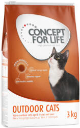 Concept for Life Concept for Life Outdoor Cats - Rețetă îmbunătățită! 3 x kg