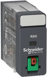 SCHNEIDER RXG21P7 Zelio RXG Interfész relé, 2CO, 5A, 230VAC, tesztgomb (RXG21P7)