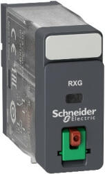 SCHNEIDER RXG11P7 Zelio RXG Interfész relé, 1CO, 10A, 230VAC, tesztgomb (RXG11P7)