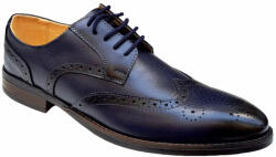 Ciucaleti Shoes Pantofi barbati office, eleganti din piele naturala, Bleu Navy, TEST68BL - ellegant