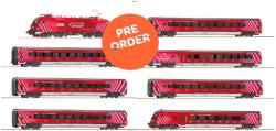 Roco Сет от 8 части 100 годишнина ÖBB Railjet - 100 Years ÖBB Railjet (5500002)