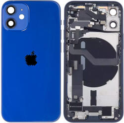 Apple iPhone 12 Mini - Carcasă Spate cu Piese Mici (Blue), Blue