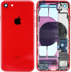 Apple iPhone 8 - Carcasă Spate cu Piese Mici (Red), Red
