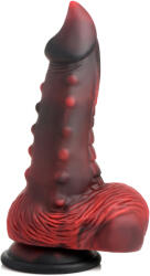 Creature Cocks Lava Demon Thick Nubbed Silicone Dildo Dildo