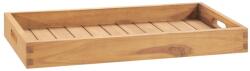 vidaXL Tavă pentru servit, 60x35 cm, lemn masiv de tec (315456) Tava