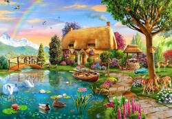Bluebird Puzzle 90008 - Lakeside Cottage - 1000 db-os puzzle