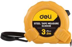  Behúzható mérőszalag 3 m/16 mm Deli Tools EDL9003B (sárga)