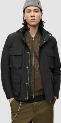 AllSaints rövid kabát férfi, fekete, átmeneti - fekete M
