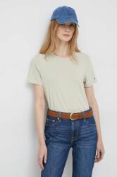Tommy Hilfiger t-shirt női, bézs - bézs M - answear - 18 990 Ft