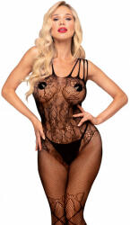 Penthouse Lingerie Dirty Mind Fishnet Catsuit, XL