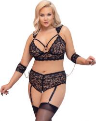 Cottelli Collection Plus size csipkés szett Seductive Bondage, XXXXL